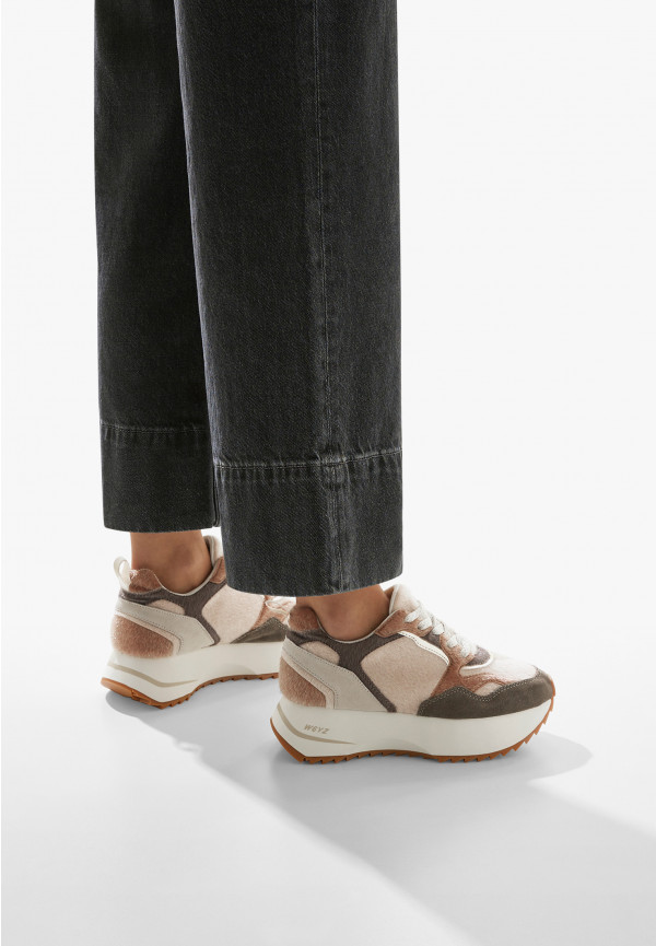 W6yz Sneakers in suede Beige -ANNY 2 W Outlet