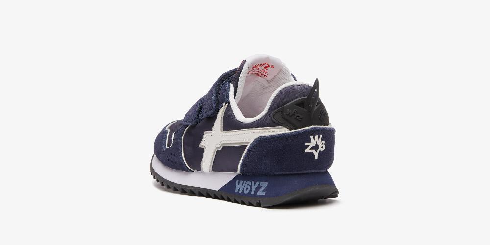 W6yz Sneakers con dettagli argentati Blu -JET VL-J Vendita Economica