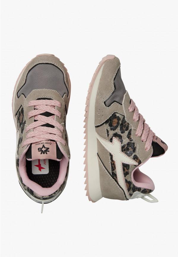 W6yz Sneakers in tessuto tecnico e suede Grigio -JET-J Moda