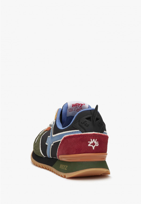 W6yz Sneakers in tessuto tecnico e suede Militare -JET-J 2025