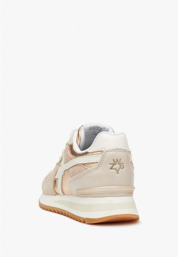 W6yz Sneakers in suede e tessuto tecnico Beige -YAK-J 2025