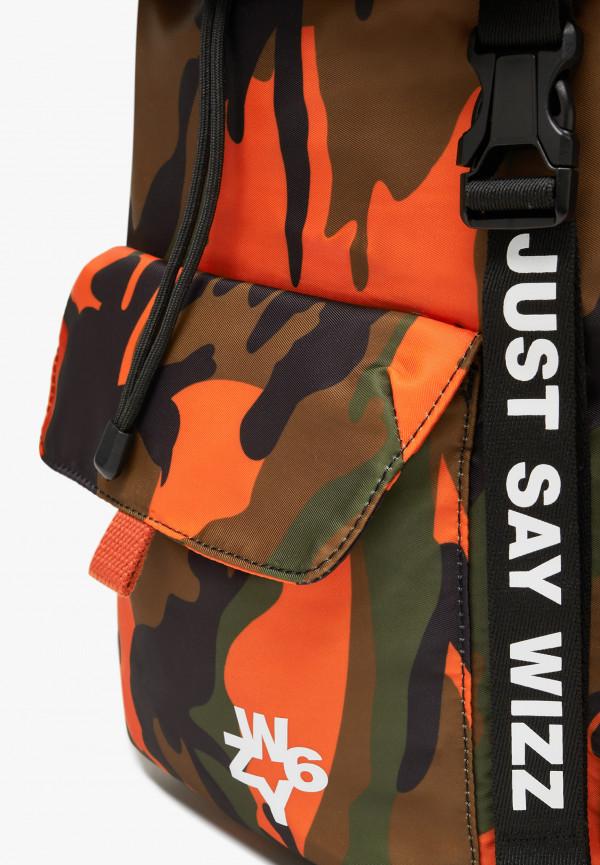 W6yz Zaino con stampa camouflage Arancione -BOOST Soddisfazione Garantita