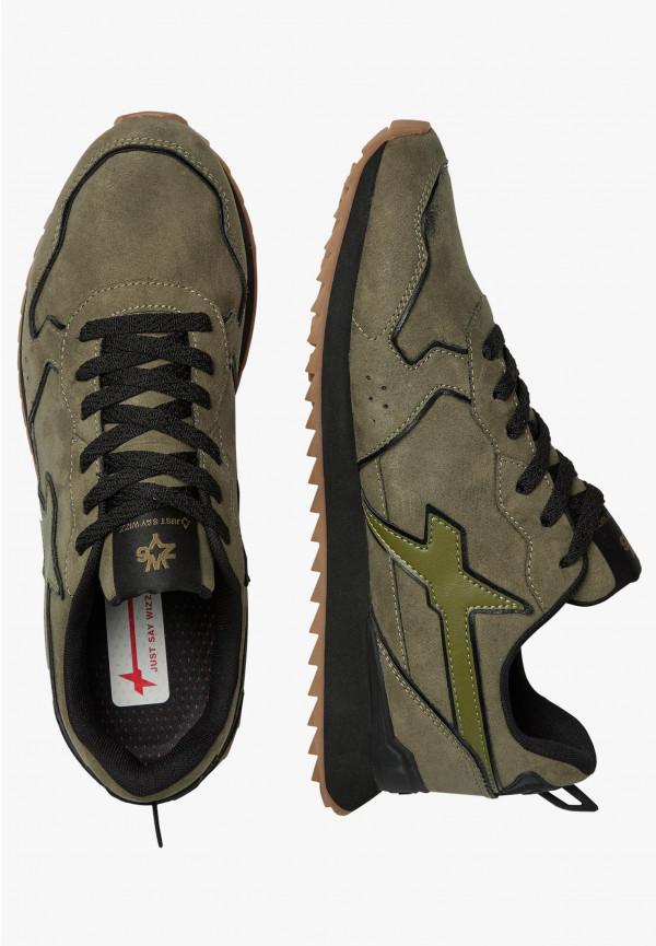 W6yz Sneakers in suede Militare -JET-M Negozi Online