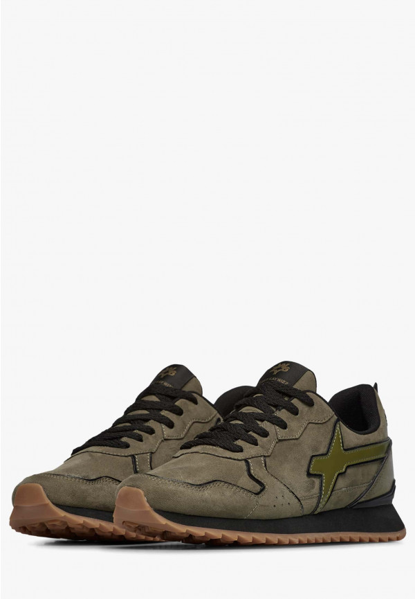 W6yz Sneakers in suede Militare -JET-M Negozi Online