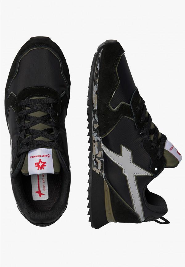 W6yz Sneakers in tessuto tecnico e suede Nero -JET-M Promozione Limitata