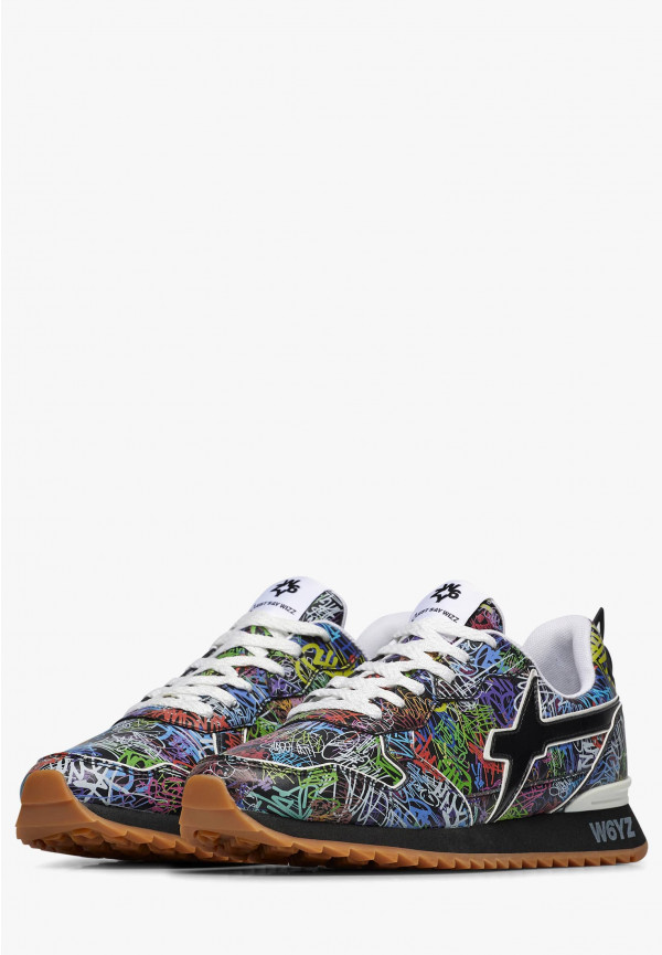 W6yz Sneakers in ecopelle Nero -JET-M Shopping Online