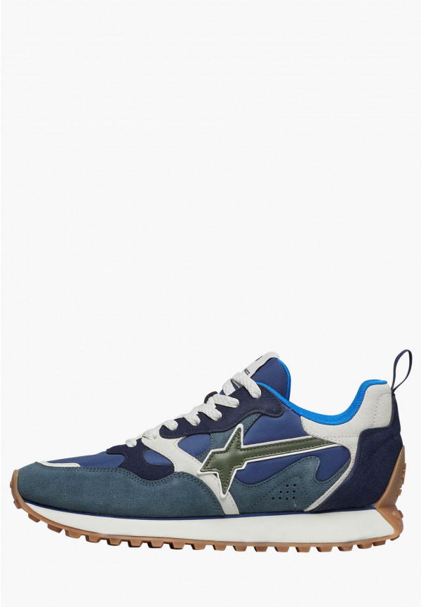 W6yz Sneakers in suede e tessuto tecnico Navy -LOOP-M Hotsell