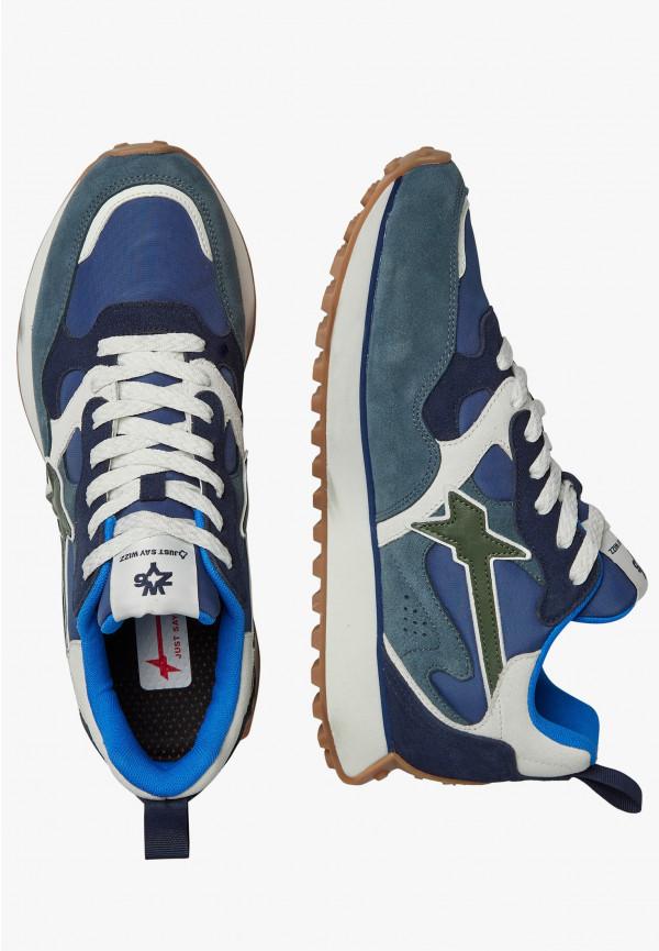 W6yz Sneakers in suede e tessuto tecnico Navy -LOOP-M Hotsell