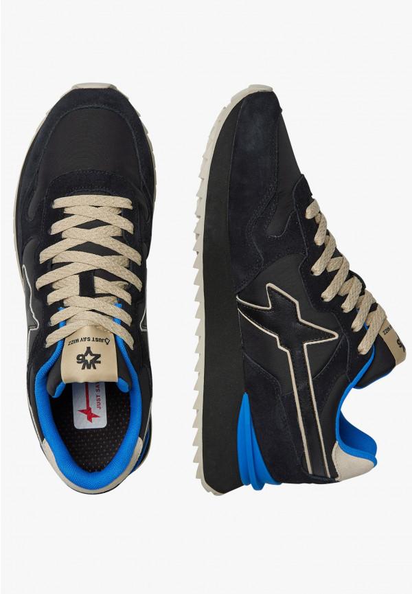 W6yz Sneakers in tessuto tecnico e suede Nero -YAK-M I Più Venduti