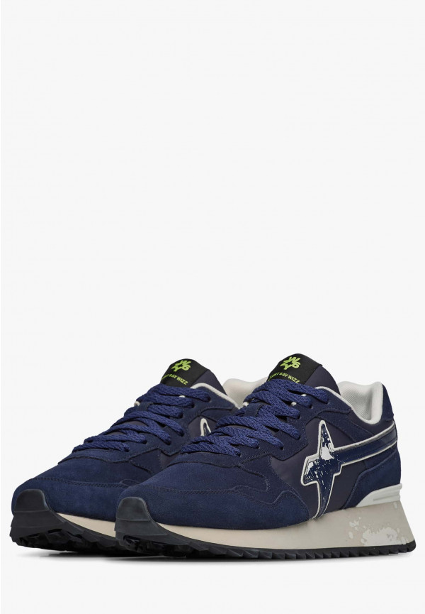 W6yz Sneakers in tessuto tecnico e suede Navy -YAK-M 2025