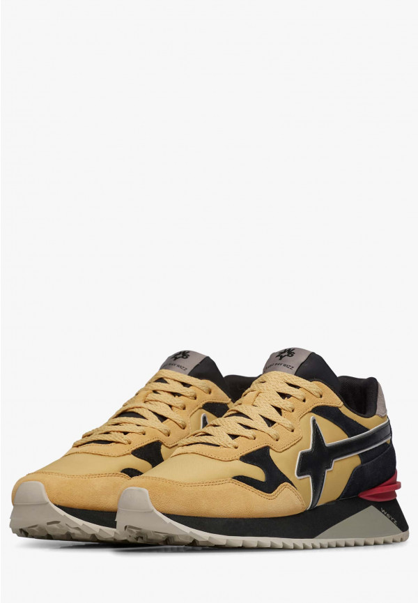 W6yz Sneakers in tessuto tecnico e suede Zucca -YAK-M Italia