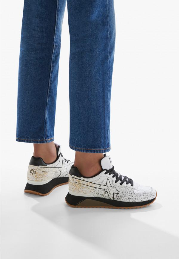 W6yz Sneakers in ecopelle Bianco -YAK-M In Linea