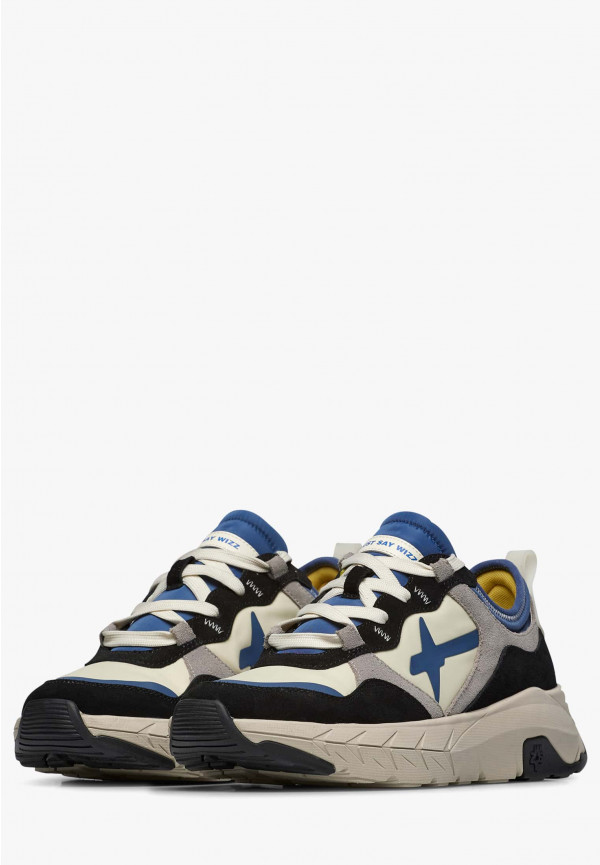 W6yz Sneakers in suede e tessuto tecnico Grigio -NEXT-M Soddisfazione Garantita