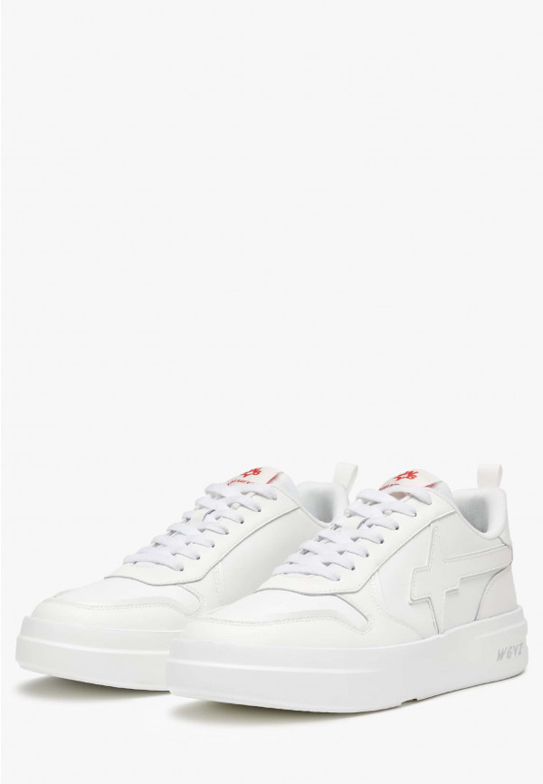 W6yz Sneakers in pelle Bianco -BOND-UNI Affare Del Giorno