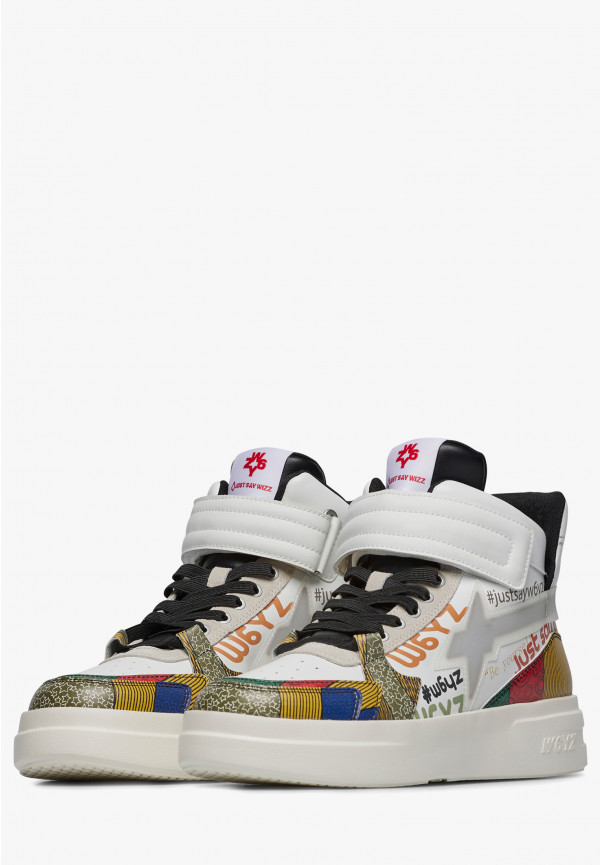 W6yz Sneakers alla caviglia in pelle Bianco -Q-UNI Prezzo Ridotto