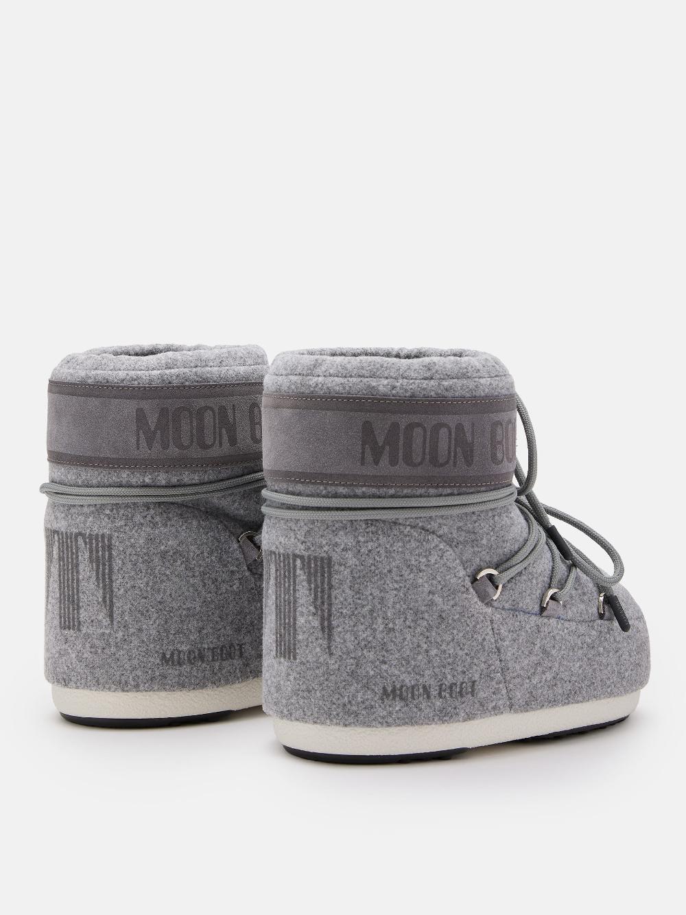Moon Boot ICON LOW FELT GRIGIO Italy