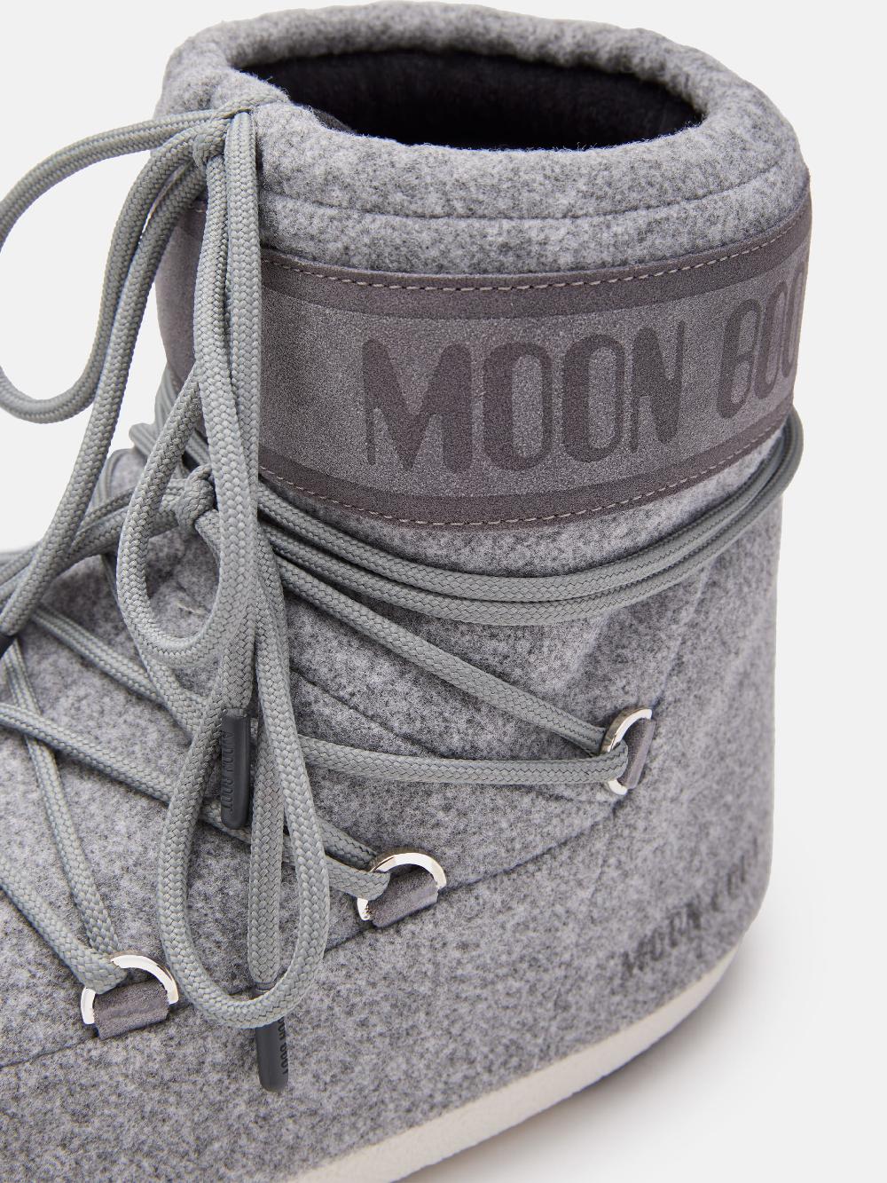 Moon Boot ICON LOW FELT GRIGIO Italy