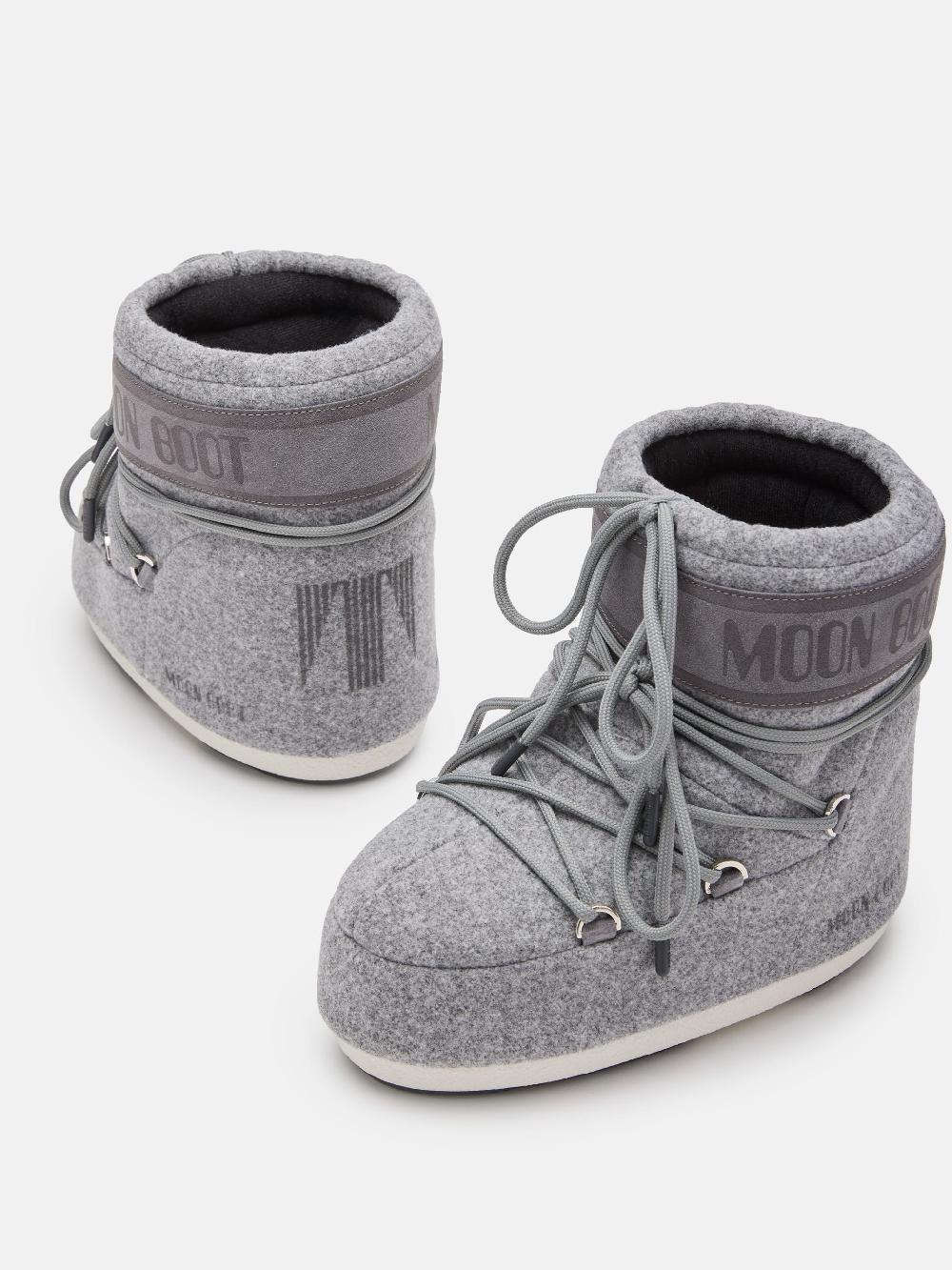 Moon Boot ICON LOW FELT GRIGIO Italy