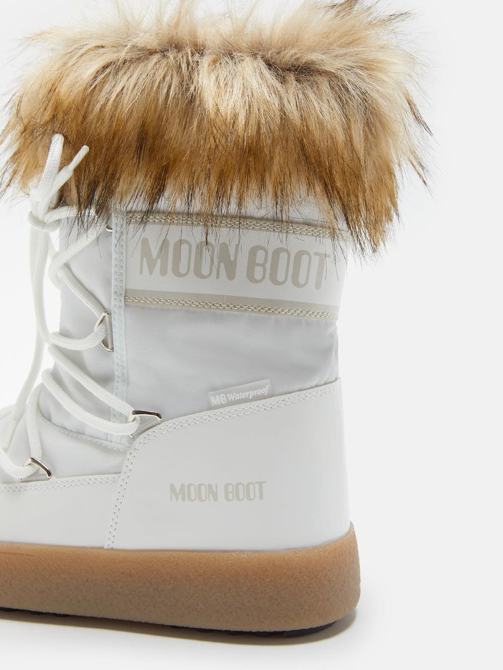Moon Boot LTRACK LOW MONACO BIANCO Qualità Garantita