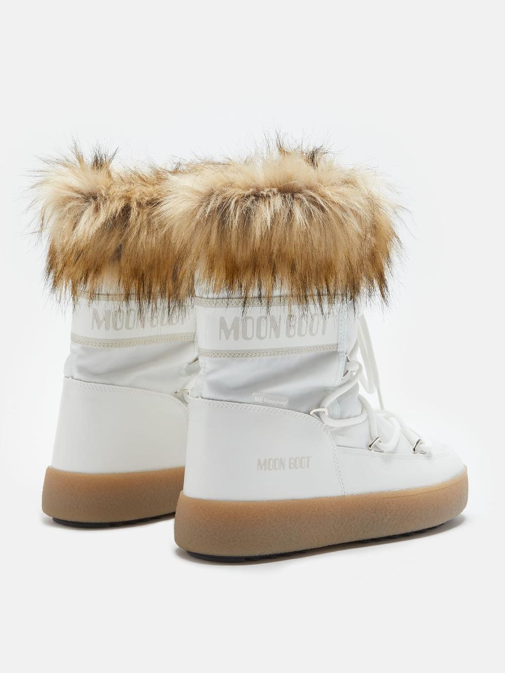 Moon Boot LTRACK LOW MONACO BIANCO Qualità Garantita