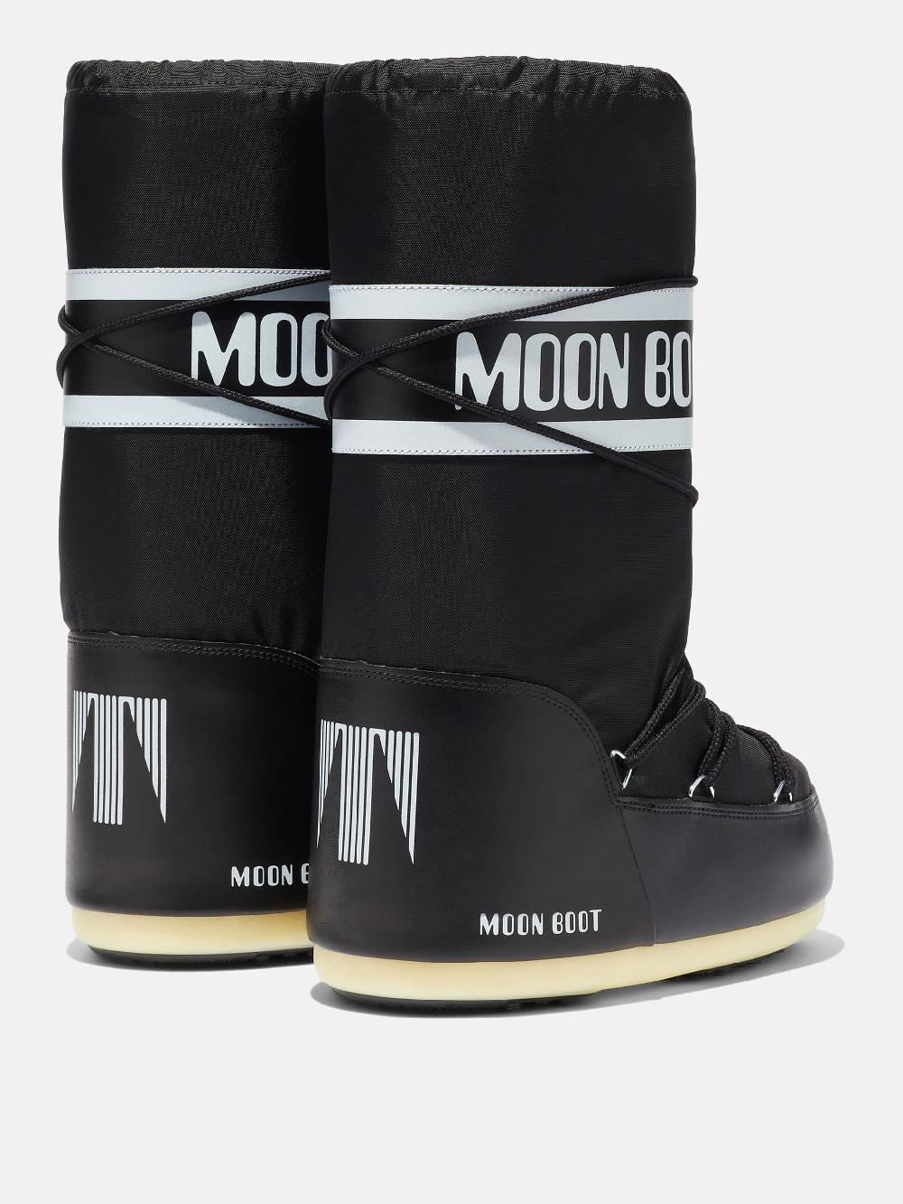Moon Boot ICON NERO IN NYLON Acquista Ora