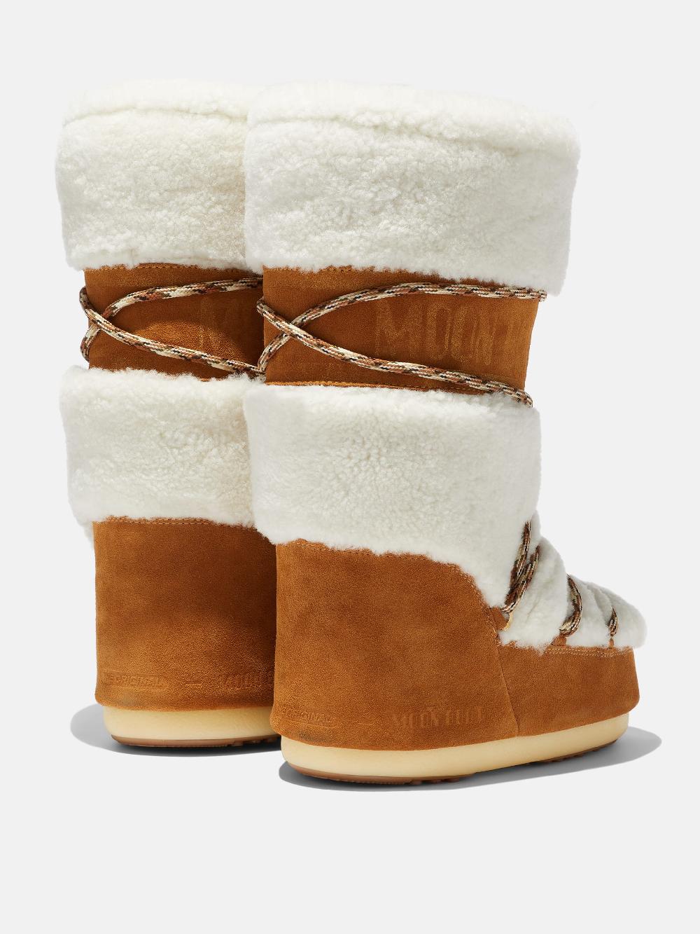Moon Boot LAB69 ICON PANNA IN SHEARLING Prezzo Ridotto