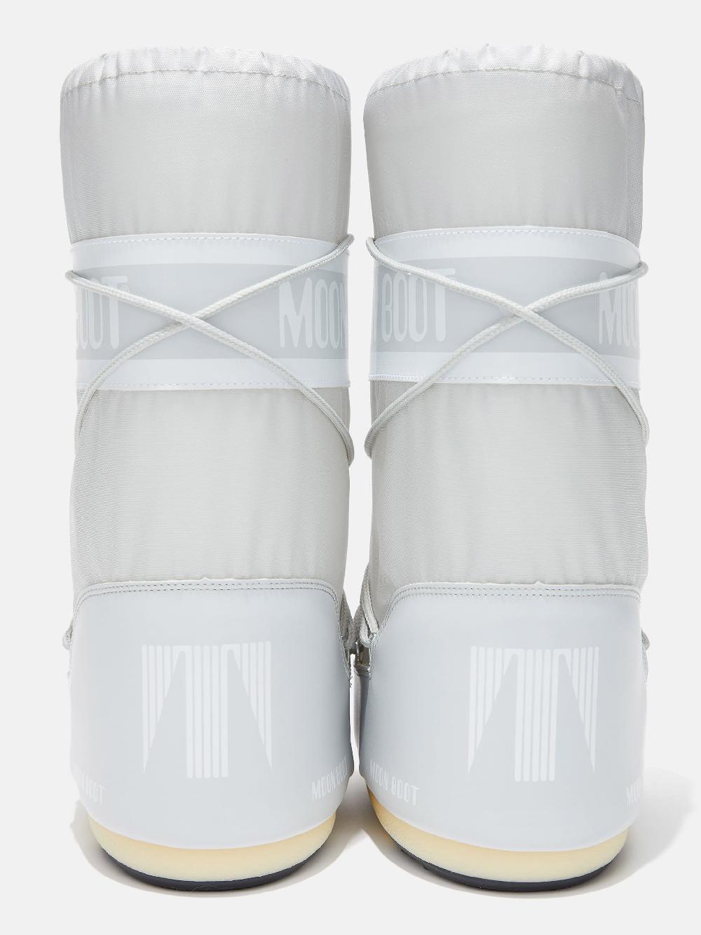 Moon Boot ICON GRIGIO IN NYLON Sottocosto