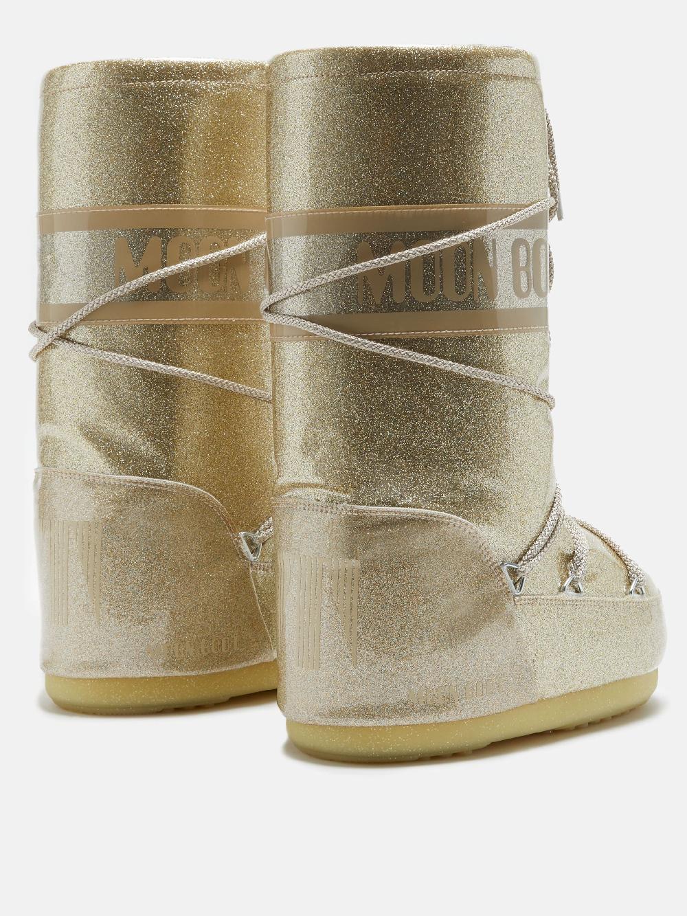 Moon Boot ICON GLITTER ORO Online