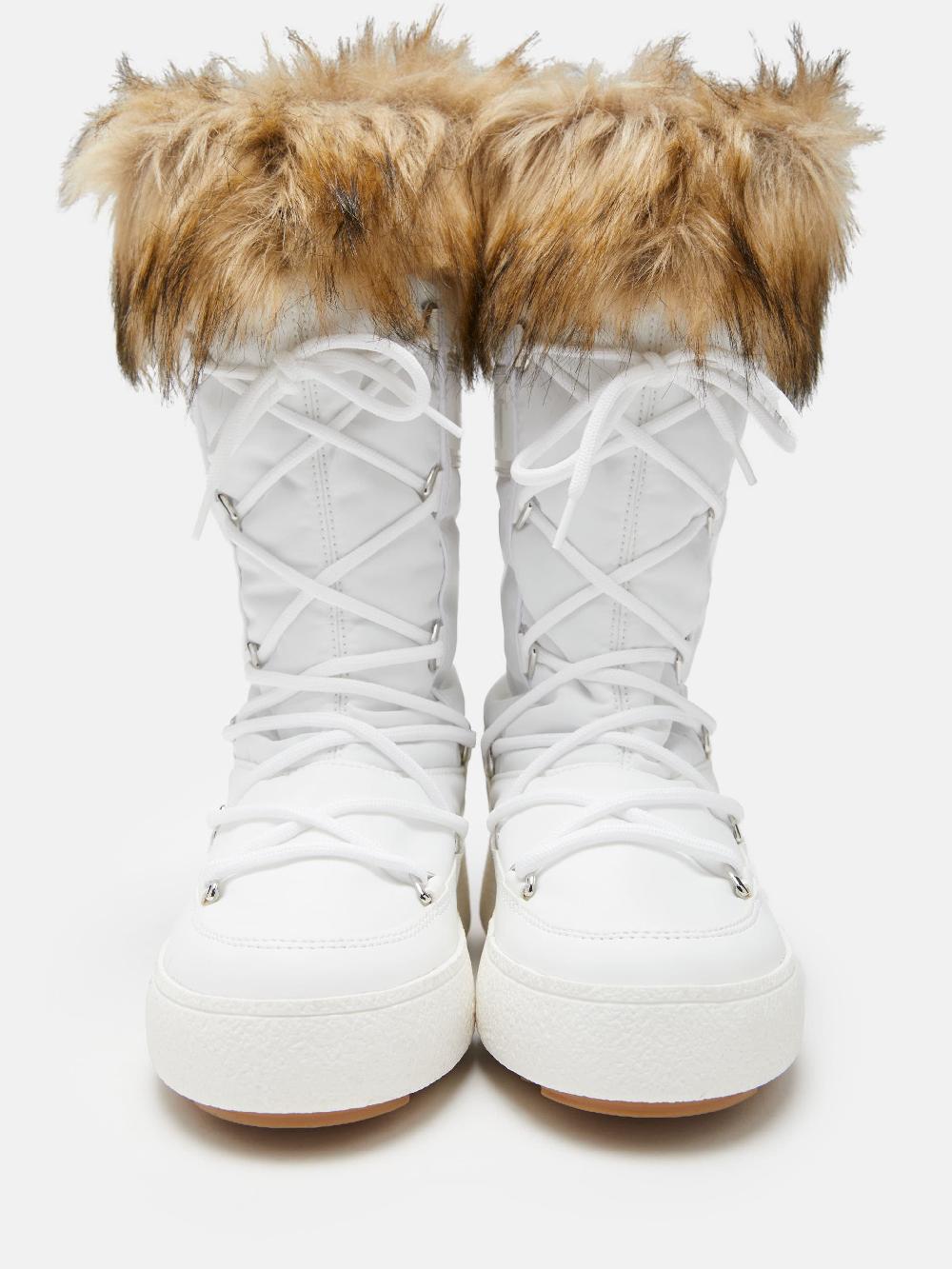 Moon Boot LTRACK MONACO BIANCO Saldi Di Fabbrica