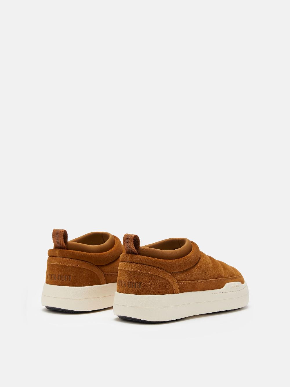 Moon Boot PARK SOFT COGNAC IN PELLE SCAMOSCIATA Negozio