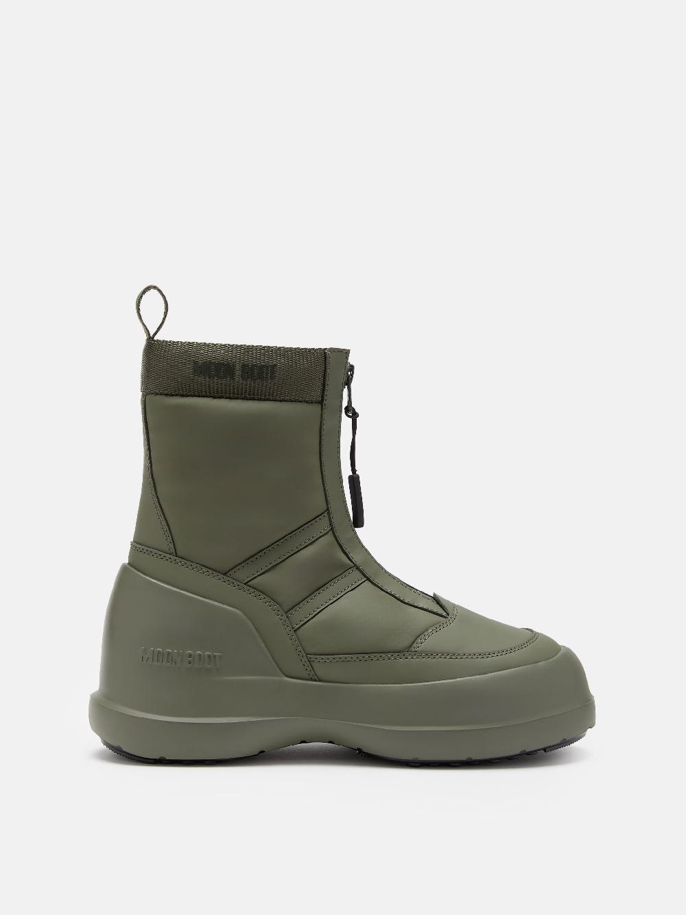 Moon Boot STIVALE LUNA KAKI CON ZIP