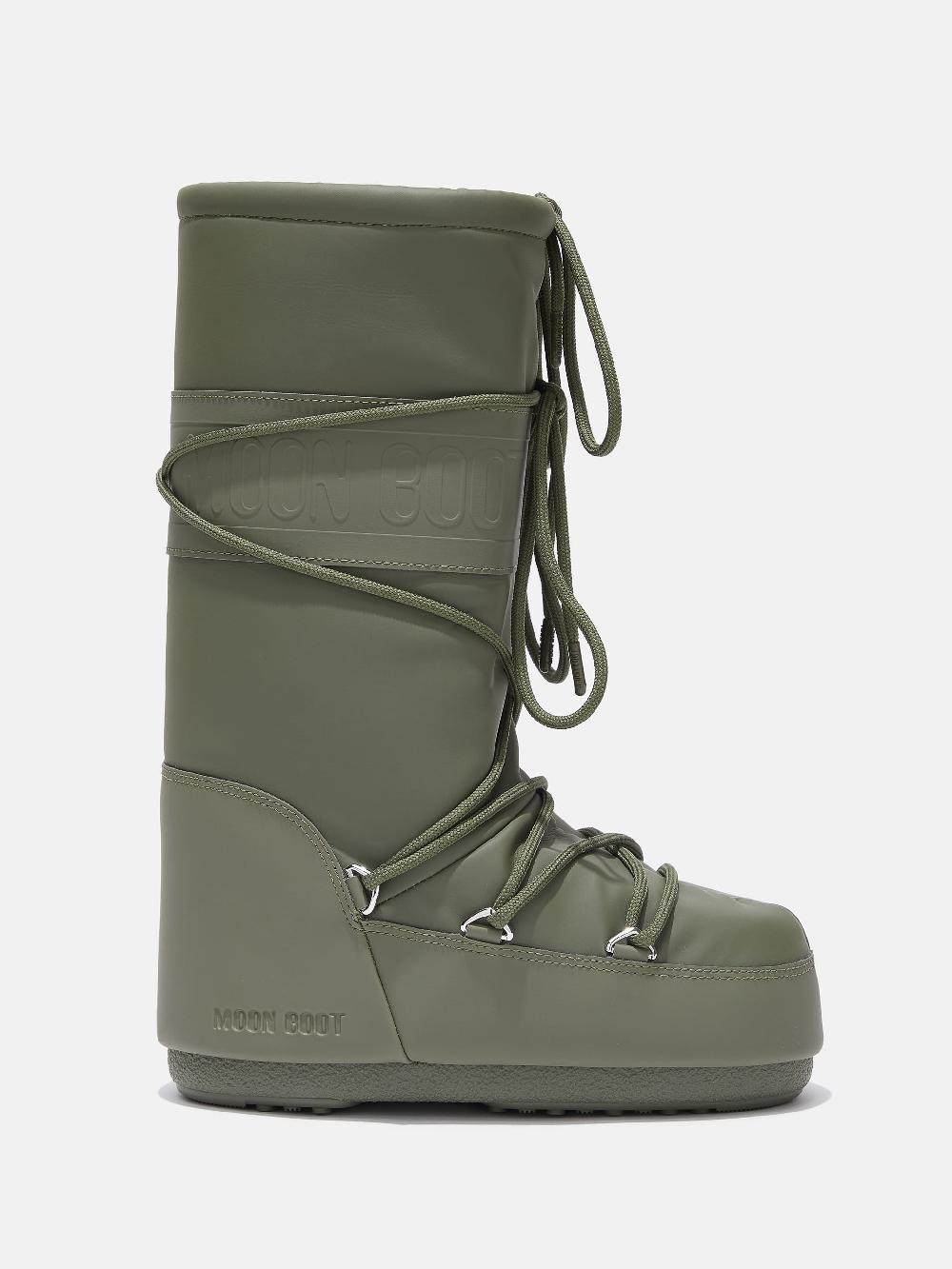 Moon Boot ICON RUBBER KAKI Italy