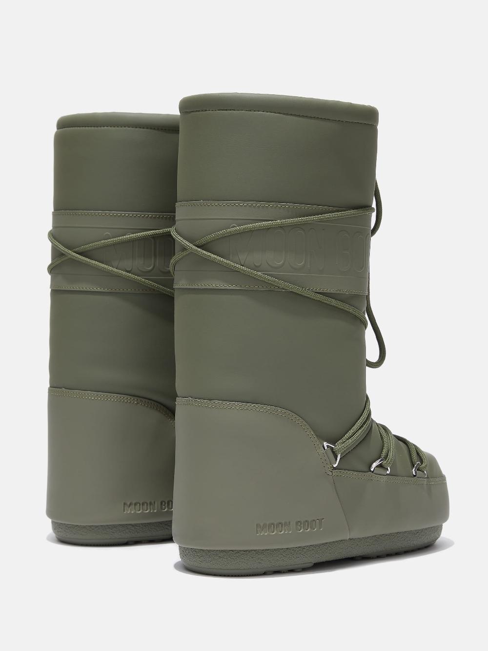 Moon Boot ICON RUBBER KAKI Italy