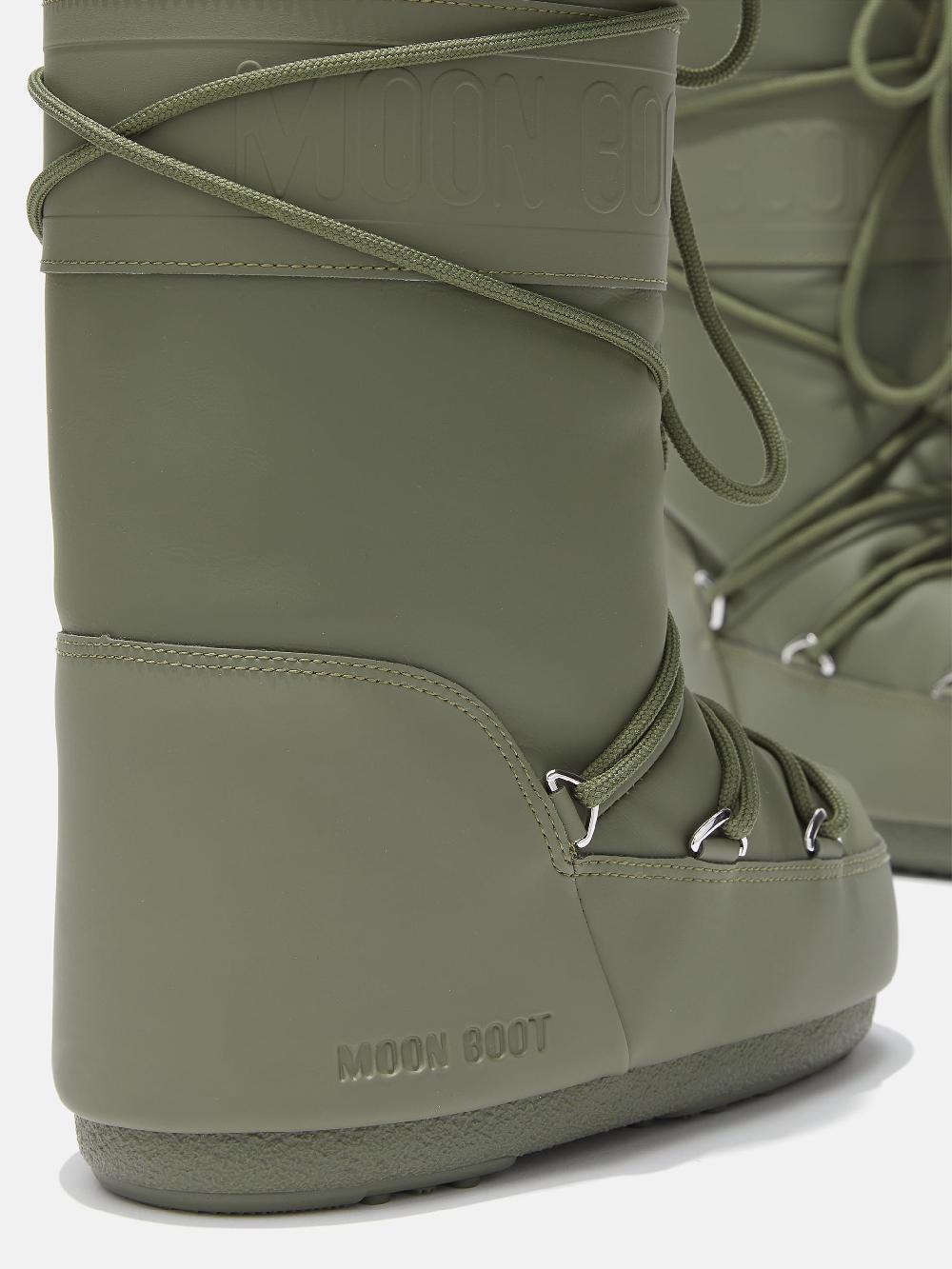 Moon Boot ICON RUBBER KAKI Italy
