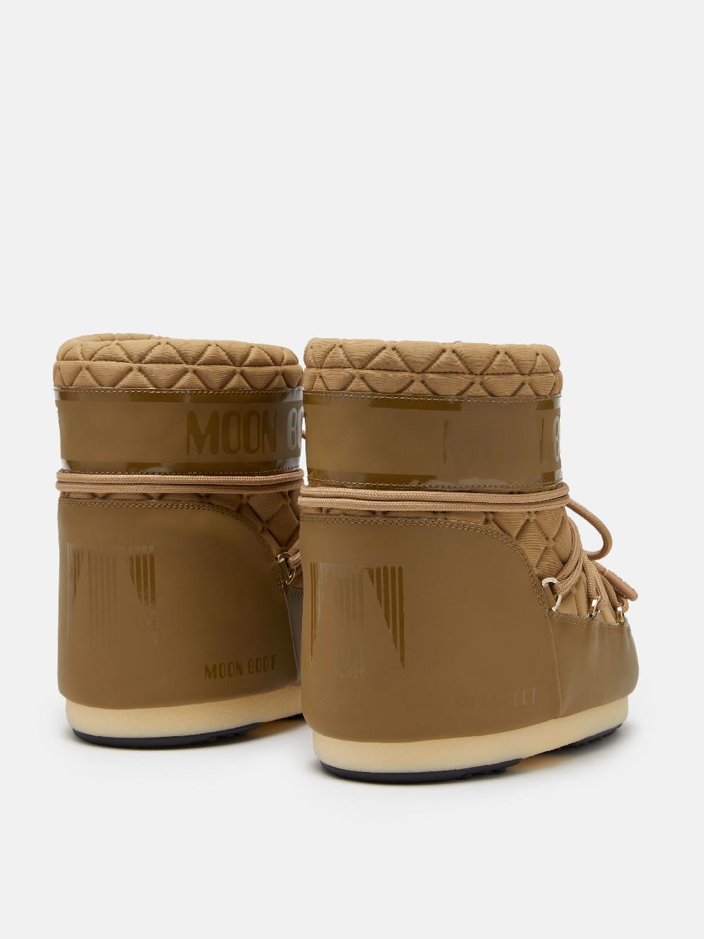 Moon Boot ICON LOW QUILT MARRONE CHIARO 2025