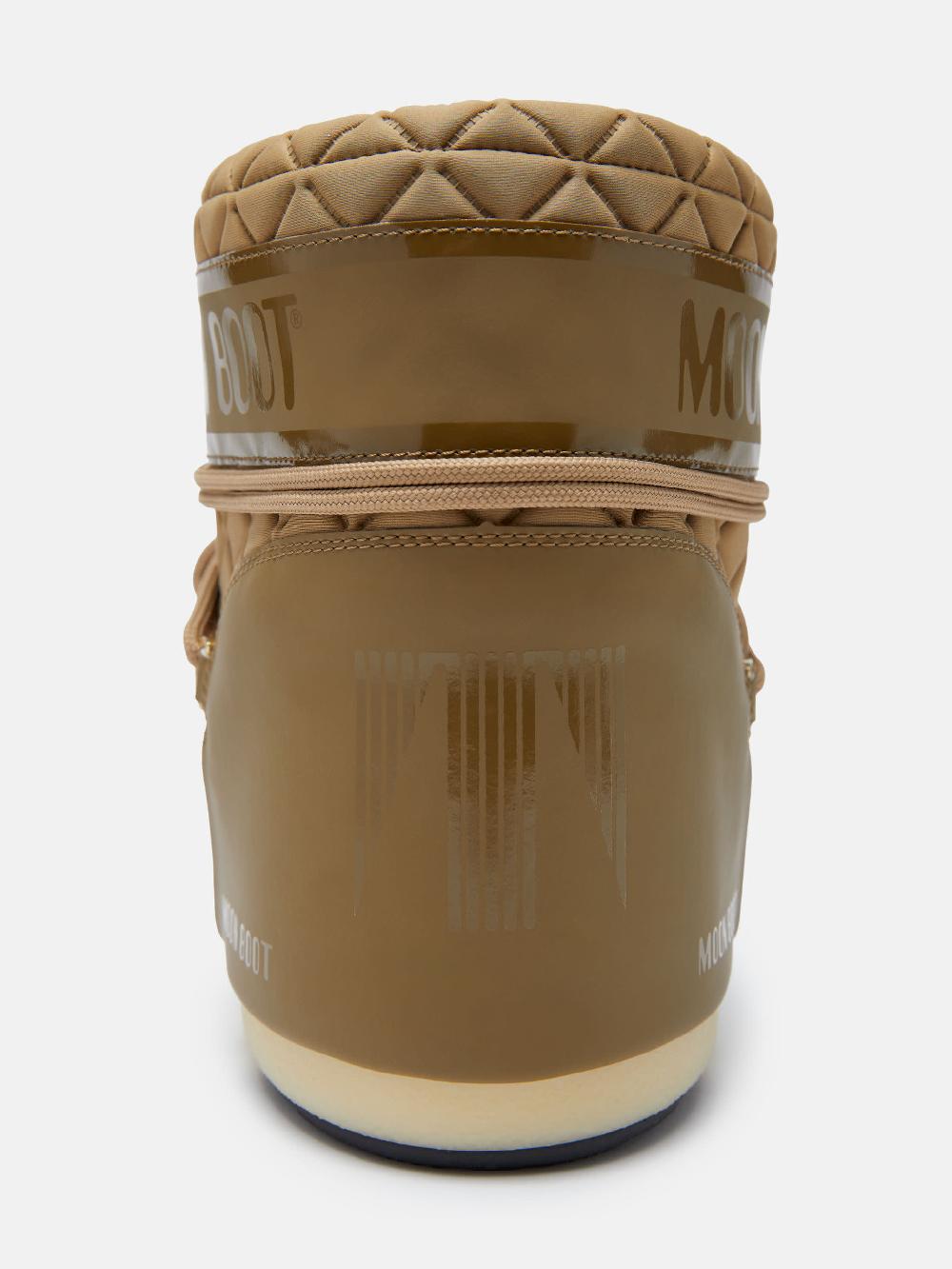 Moon Boot ICON LOW QUILT MARRONE CHIARO 2025