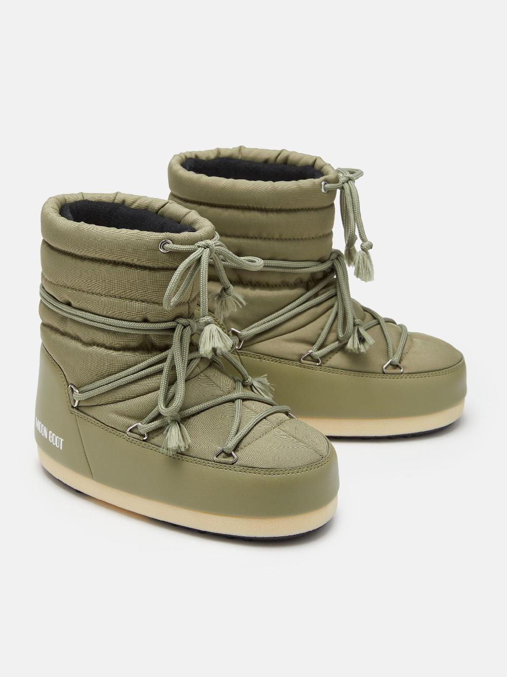 Moon Boot EVX LIGHT LOW NYLON KAKI Promozione Limitata