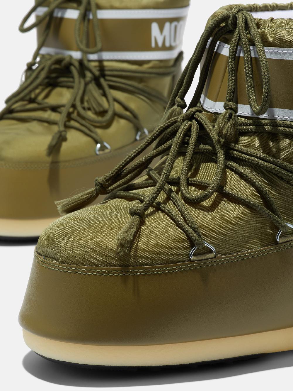 Moon Boot ICON LOW KAKI IN NYLON Acquista Ora