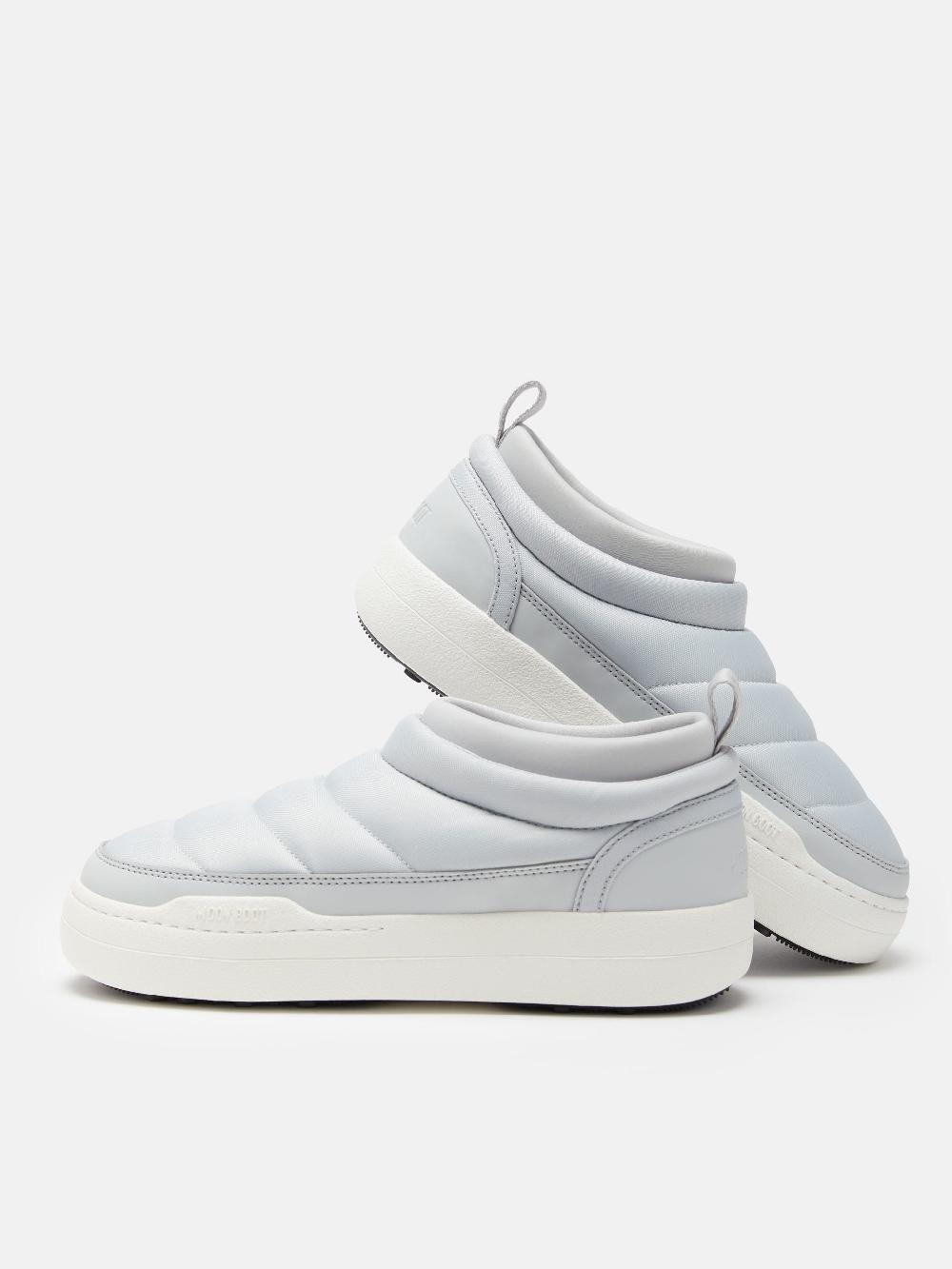 Moon Boot PARK SOFT NYLON GRIGIO Consegna Veloce