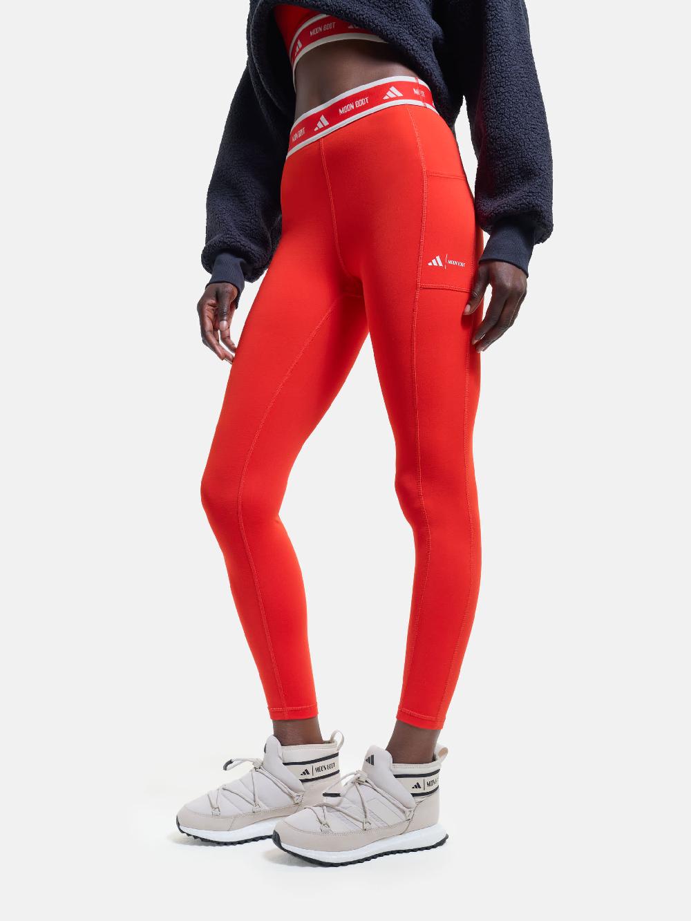 Moon Boot Leggings rossi adidas x Moon Boot Prezzo Ridotto