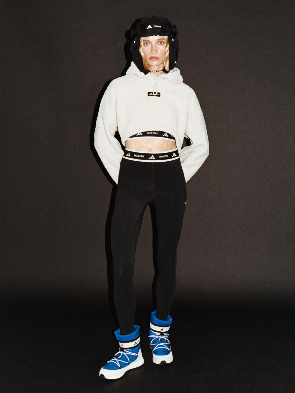 Moon Boot Leggings neri adidas x Moon Boot Convenienza