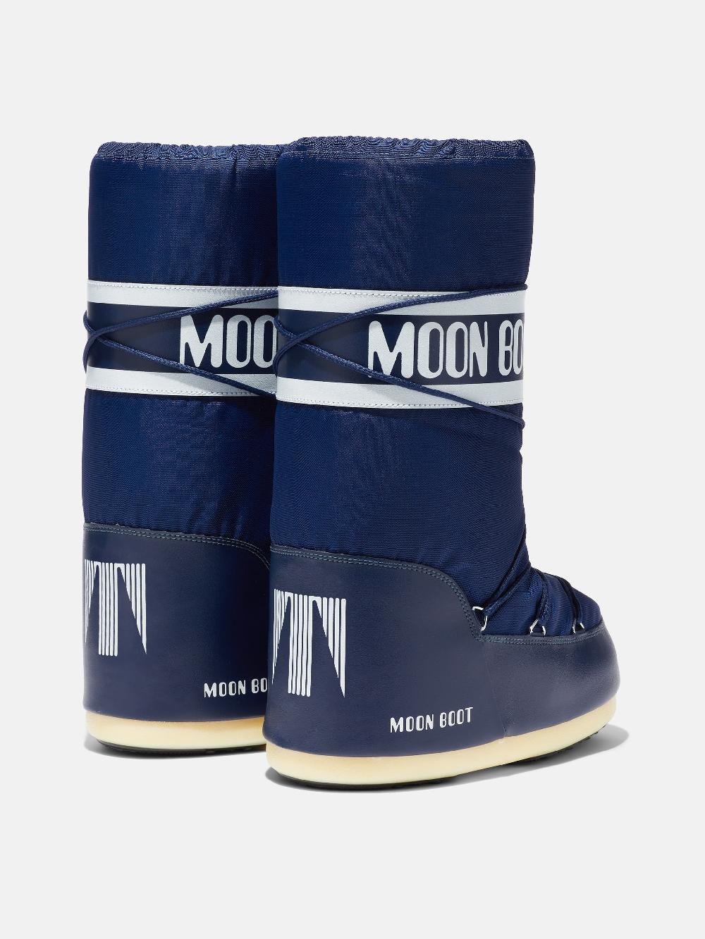 Moon Boot ICON BLU NAVY IN NYLON Vendita Economica