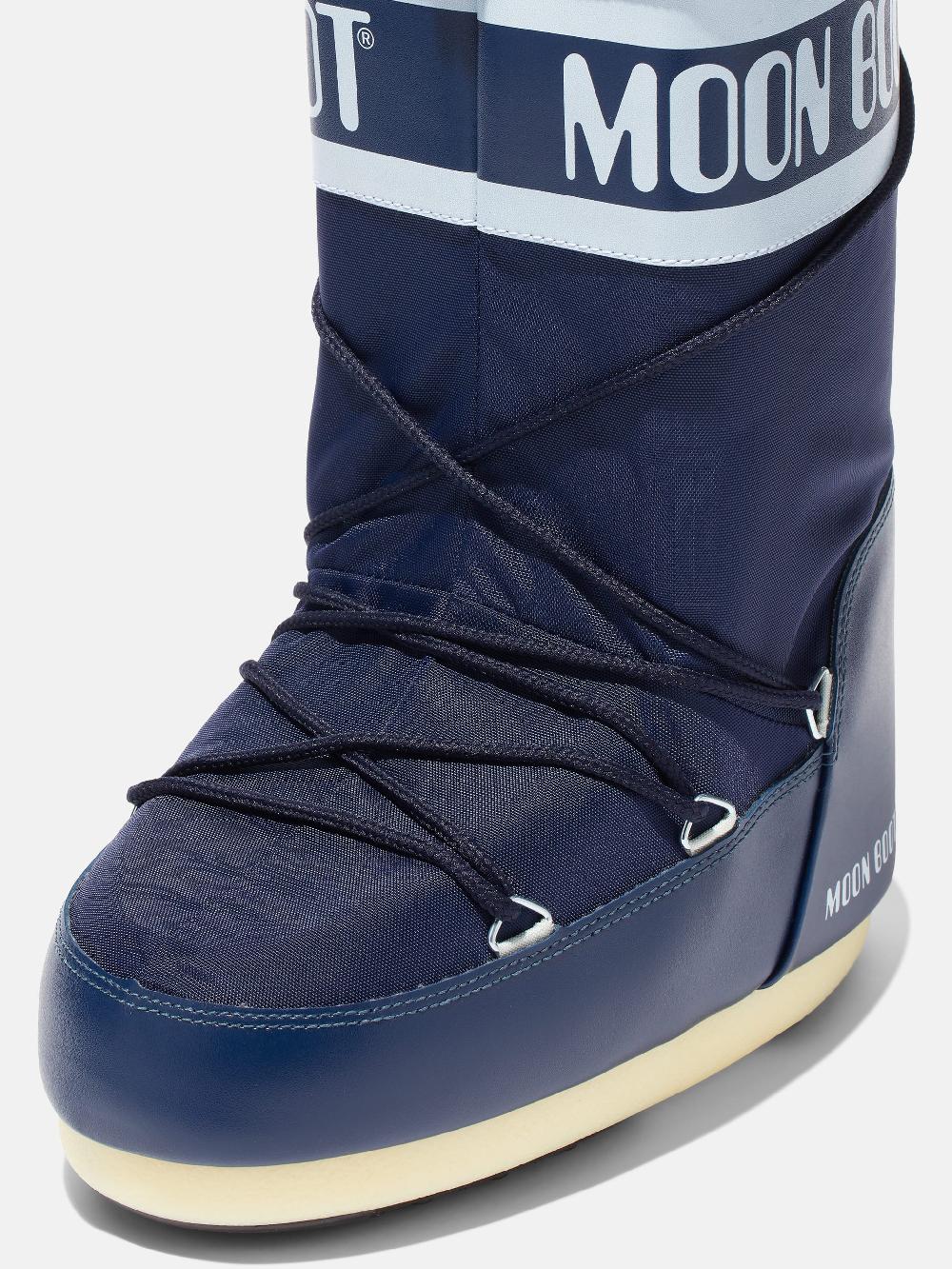 Moon Boot ICON BLU NAVY IN NYLON Vendita Economica
