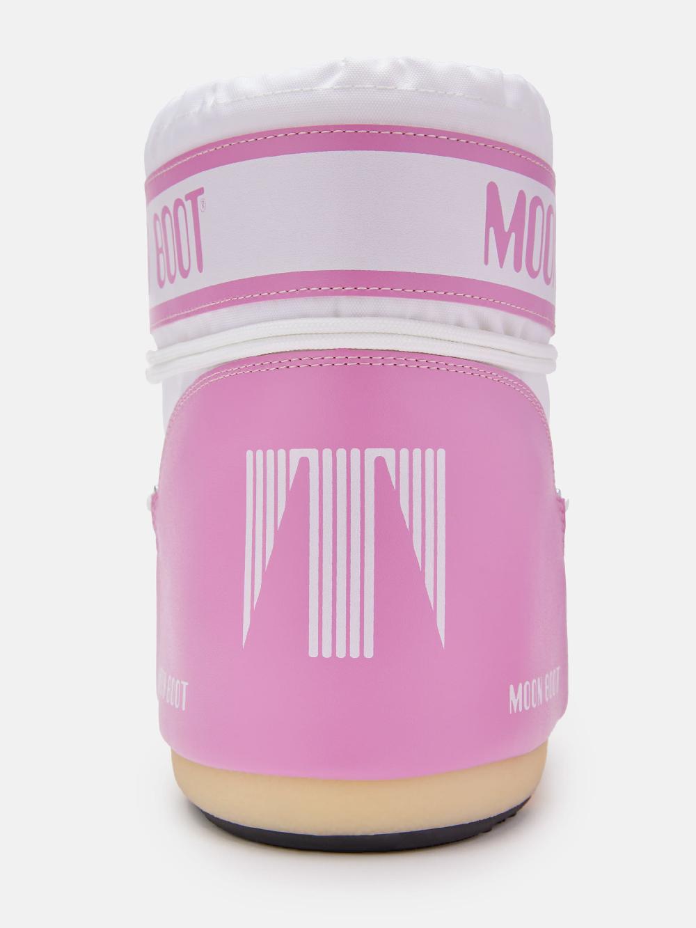 Moon Boot ICON LOW NYLON ROSA Saldi Di Fabbrica