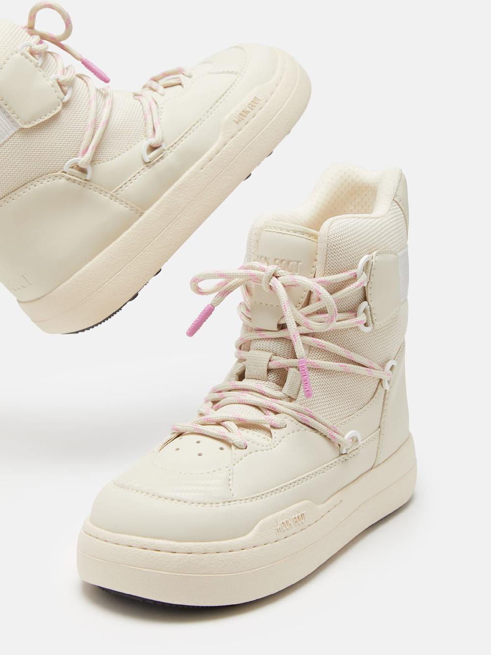 Moon Boot PARK SNEAKER BOOT PANNA In Saldo