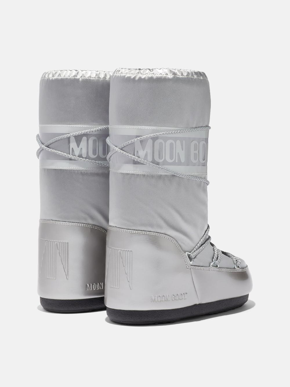 Moon Boot ICON GLANCE ARGENTO IN RASO Italia