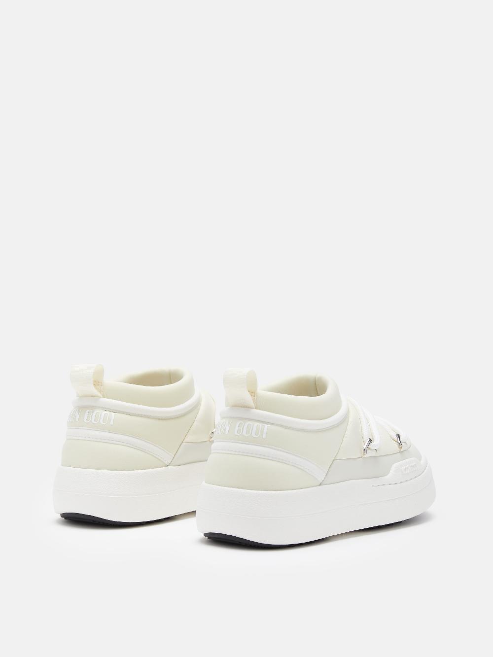 Moon Boot JUNIOR PARK SNEAKER ICON PANNA Spedizione Gratuita