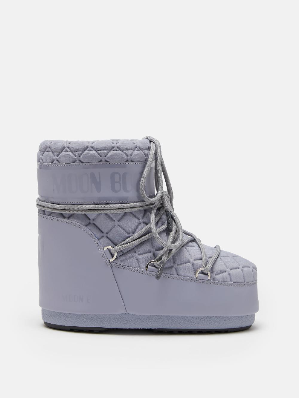 Moon Boot ICON LOW QUILT GRIGIO Negozi Online