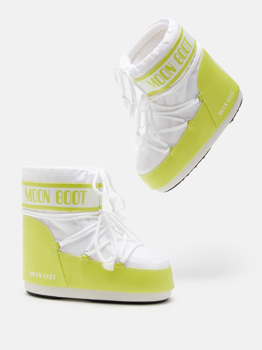 Moon Boot ICON LOW NYLON VERDE LIME Promozione Limitata