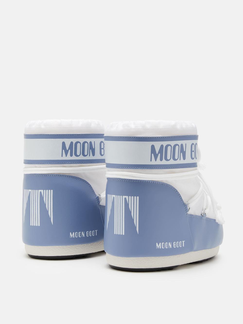 Moon Boot ICON LOW NYLON GRIGIO Outlet